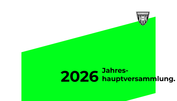 Jahreshauptversammlung 2026